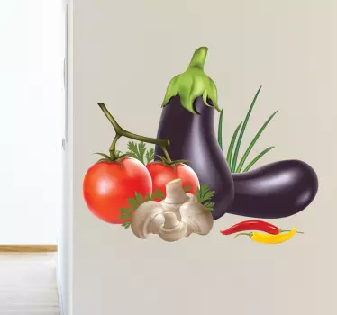 Wandtattoo Küche Gemüse - TenStickers