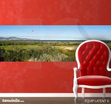 Wandtattoo Landschaft - TenStickers