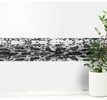 Wandtattoo natur schuppenmuster serpentine - TenStickers