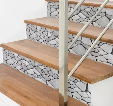 Struktur Aufkleber Treppe Steine Struktur - TenStickers