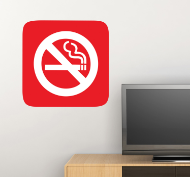Wandtattoo "rauchen verboten" - TenStickers