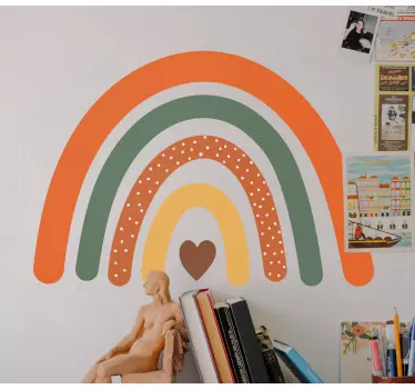 Wandtattoo Regenbogen in verschiedenen Farben - TenStickers