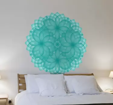 Wandtattoo Schneeflocken Ornament - TenStickers