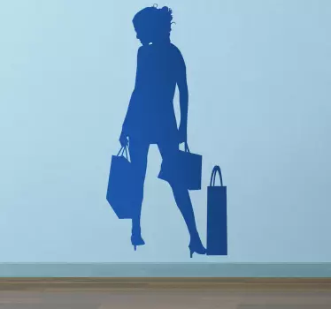 Wandtattoo Shoppen - TenStickers