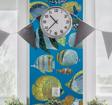 Wandtattoo Tropische Fische - TenStickers