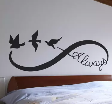 Wandtattoo Unendlich Always - TenStickers