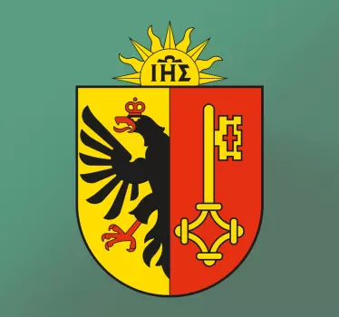 Wandtattoo Wappen Genf - TenStickers