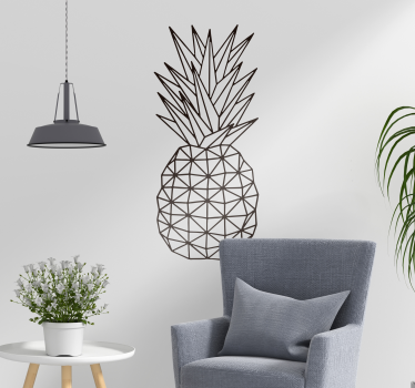 Wandtattoo Küche Früchte Ananas - TenStickers