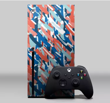 Xbox skin abstraktes gaming cover - TenStickers