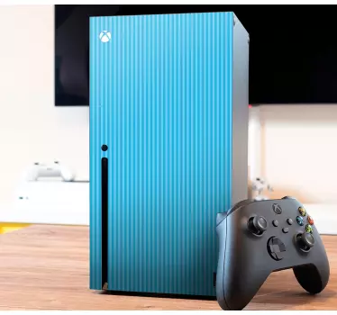 Xbox skin azure streifen wrap - TenStickers