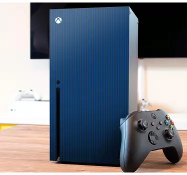 Xbox skin blaues gaming cover - TenStickers