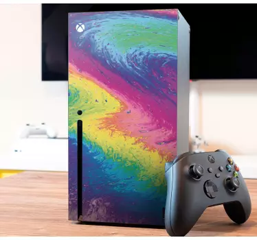 Xbox skin bunte konsolenabdeckung - TenStickers