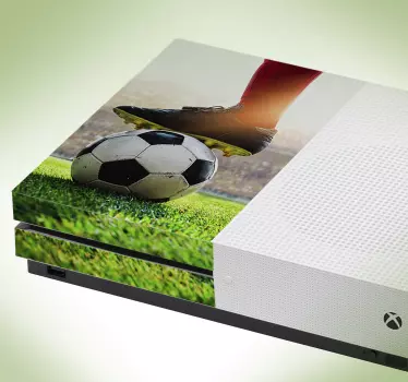 Xbox skin fußball kick spiel - TenStickers