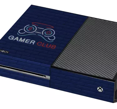 Xbox skin gamer club design - TenStickers