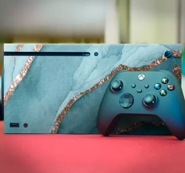 Xbox Skin weißer geäderter marmor - TenStickers