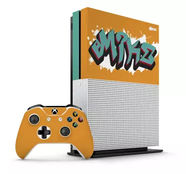 Xbox skin graffiti konsole wrap - TenStickers