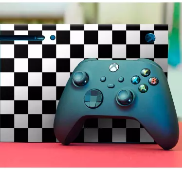 Xbox skin im karierten design - TenStickers