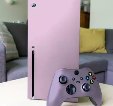 Xbox skin in einfarbigem rosa - TenStickers