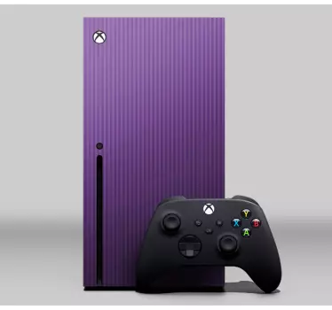 Xbox skin lila konsolenabdeckung - TenStickers