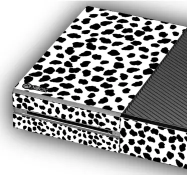 Xbox skin mit gepunktetem cover-muster - TenStickers