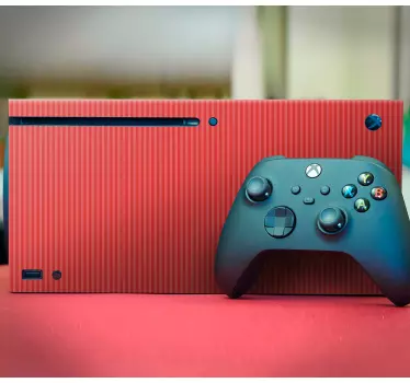 Xbox skin roter geometrischer controller - TenStickers