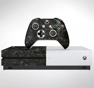 Xbox skin schwarzes marmor cover - TenStickers
