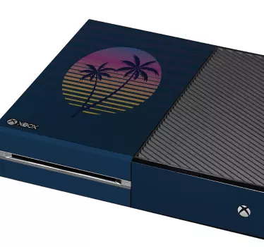 Xbox skin tropische dämmerungslandschaft - TenStickers