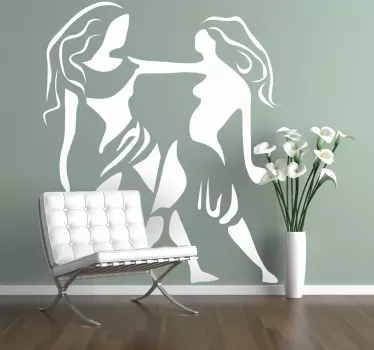 Zwilling Aufkleber - TenStickers