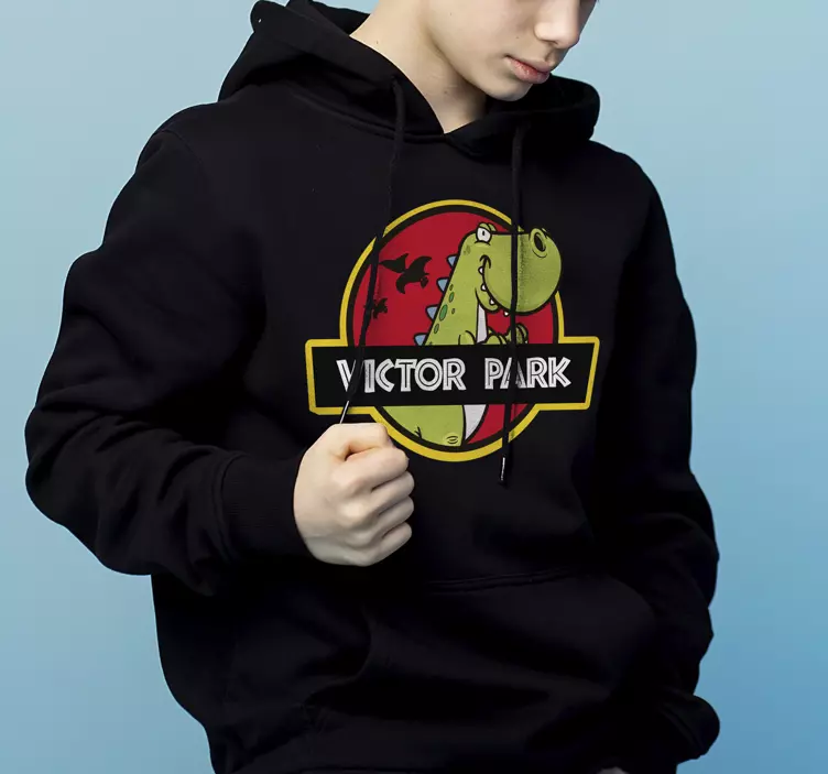 Kinder T Shirt benutzerdefinierte dinosaurierpark - TenStickers