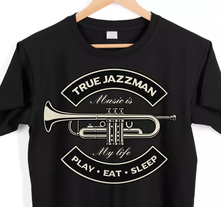 Original T Shirt jazzer musik leben - TenStickers