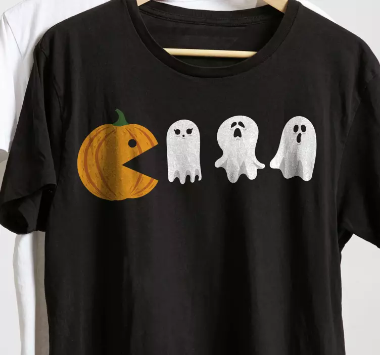 T Shirt Halloween Pac man halloween - TenStickers