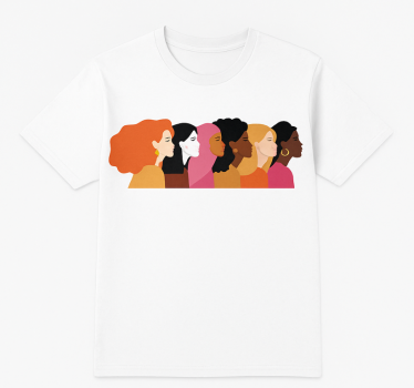 Original t shirt für vielfältige frauenprofile - TenStickers