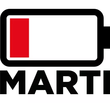 Eltern ohne Batterie T-shirt - TenStickers