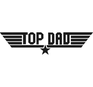 Top Sohn und Top Papa passende T-shirt - TenStickers