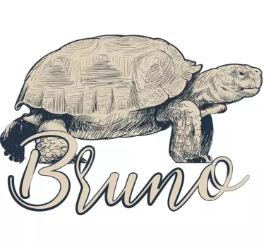 Mutter und tochter t-shirt mit niedlichen schildkröten - TenStickers