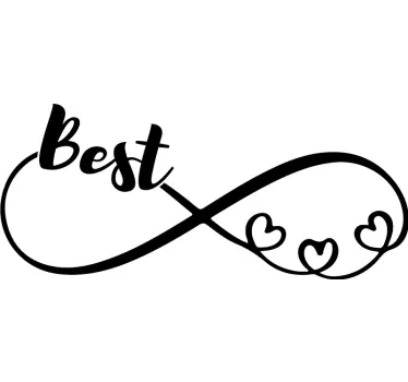 Partner T Shirts beste Freunde für immer - TenStickers