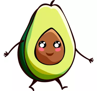 Vater und sohn t shirt süßes avocado-bananen-paar - TenStickers
