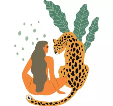 Mutter und tochter t shirt katzenliebe moment - TenStickers