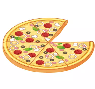 Papa Sohn T Shirt Passende pizzastücke - TenStickers