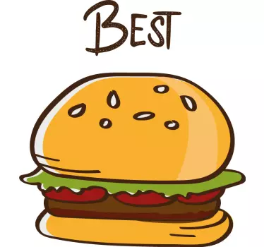 Mutter und tochter t shirt beste burger freundschaft - TenStickers