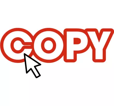 Original t shirt im copy paste konzept - TenStickers