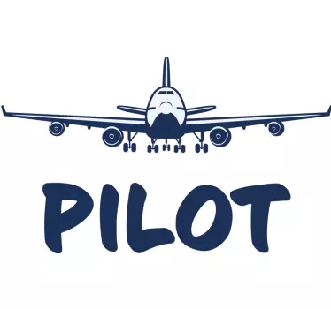 Papa Sohn T Shirt Camiseta con piloto y copiloto - TenStickers