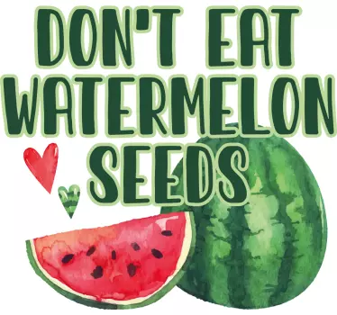 Mutter und tochter t-shirt mit süßem wassermelonen spruch - TenStickers