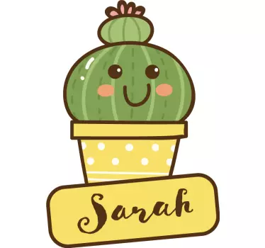 T-shirt mit namen personalisierte kaktus t-shirts - TenStickers