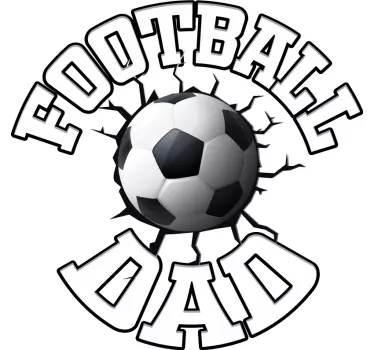 Papa Sohn T Shirt Football Dad - TenStickers