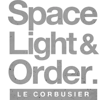 T-Shirt Le Corbusier Bedürfnisse - TenStickers