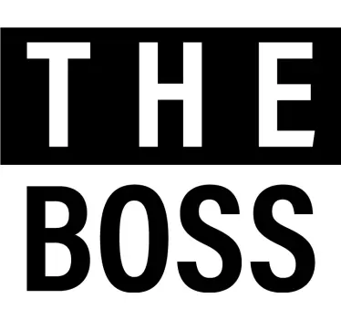 Partner Pullover The Boss and The Real Boss - TenStickers