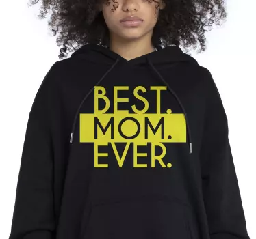 Best mom ever Muttertag T-shirt - TenStickers