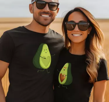 Partner T Shirts verliebte Avocados - TenStickers