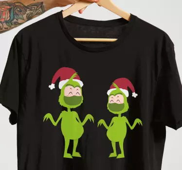 Hoodie mit fröhlichen grünen charakteren - TenStickers